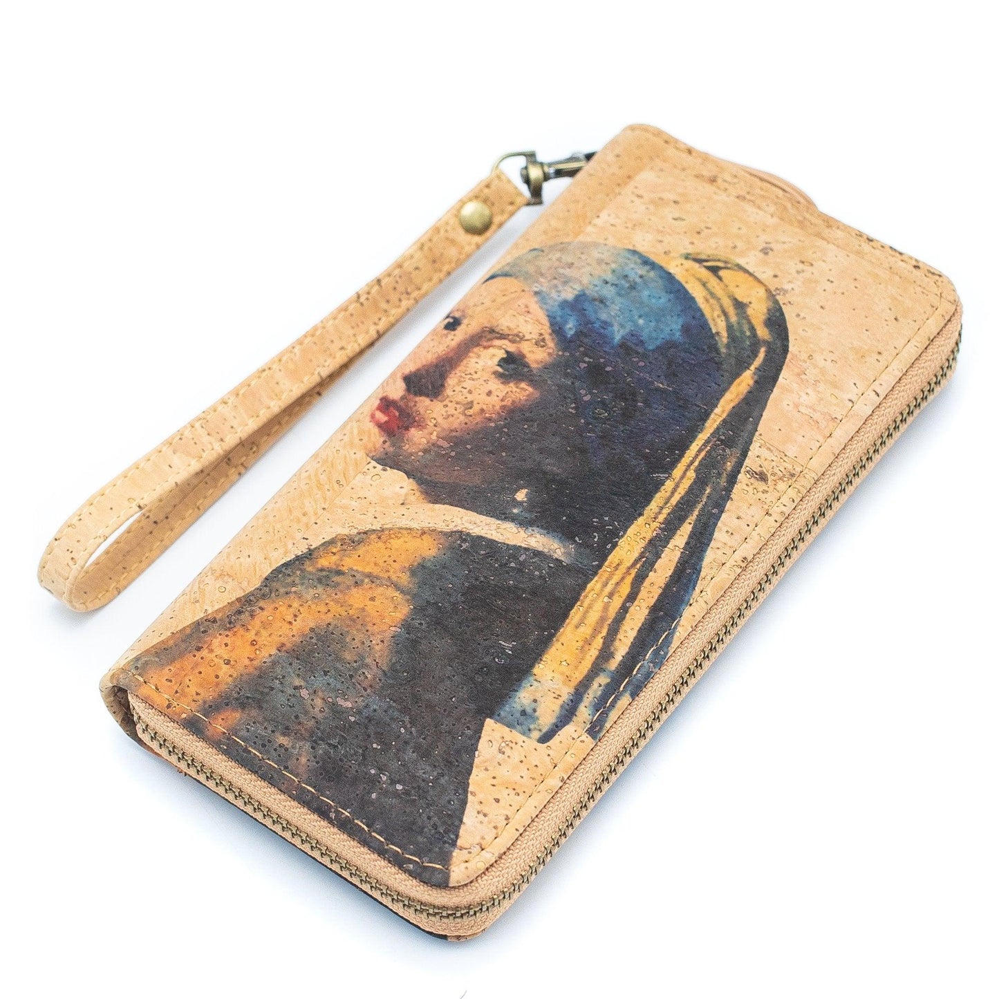 Cork Wallet Collection - The Girl With A Pearl Earring