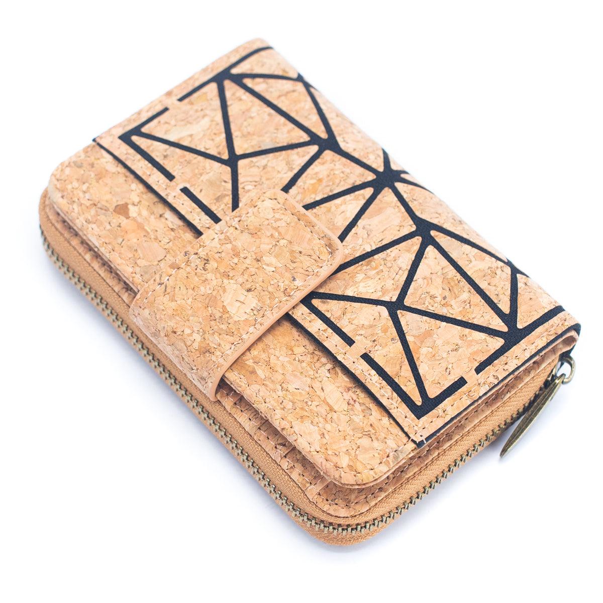 Cork Wallet Collection - The Geometric Trifold