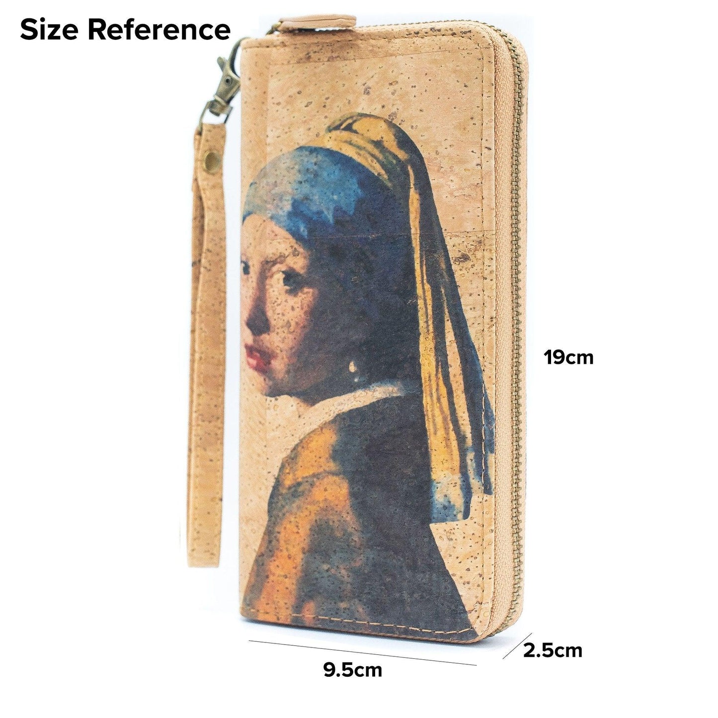 Cork Wallet Collection - The Girl With A Pearl Earring